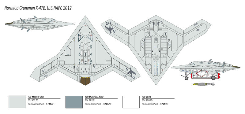 1/72 X-47B - Hobby Sense