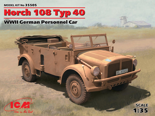 Horch 108 Typ 40, WWII German Personnel Car - Hobby Sense