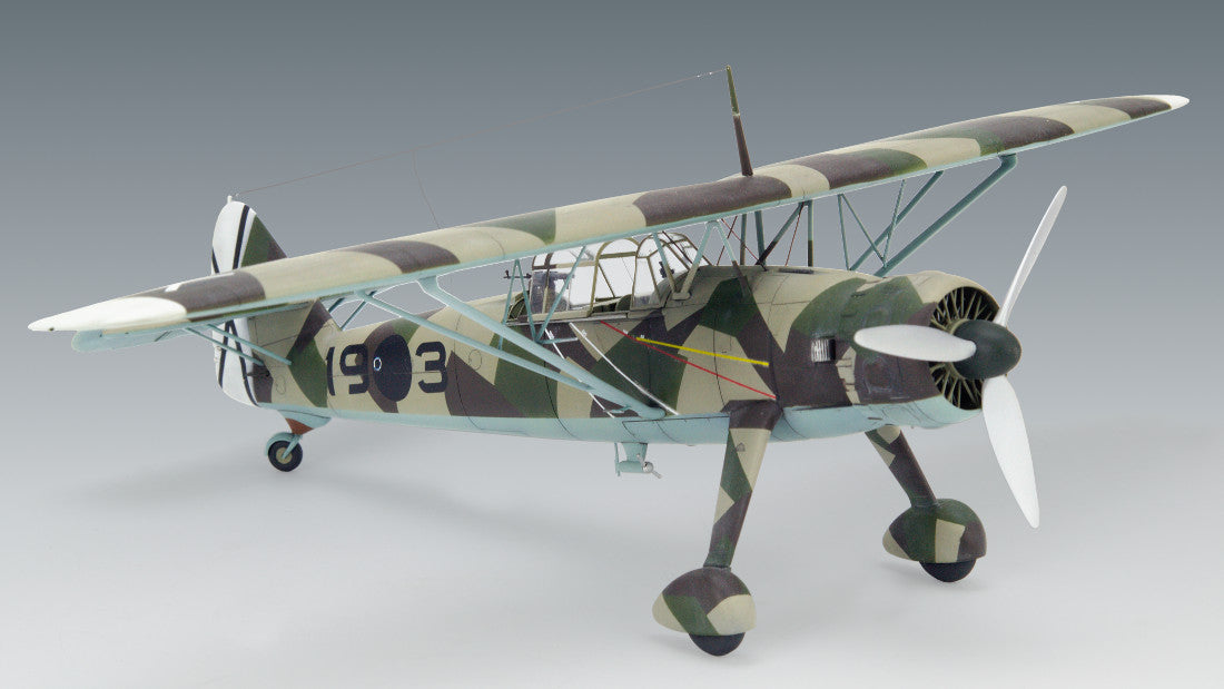 1/48 Hs 126A-1 with bomb rack, Condor Legion Reconnaissance Plane - Hobby Sense
