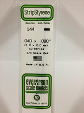 Selection of Evergreen Polystyrene Part I SKU'S 100-246 - Hobby Sense
