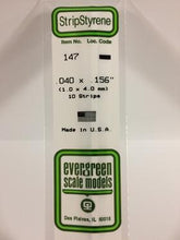 Selection of Evergreen Polystyrene Part I SKU'S 100-246 - Hobby Sense