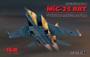 1/48 MiG-25 RBT, Soviet Reconnaissance Plane - Hobby Sense