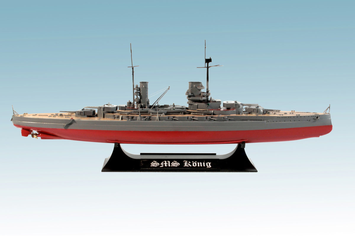 1/700 König, WWI German Battleship, full hull and waterline - Hobby Sense