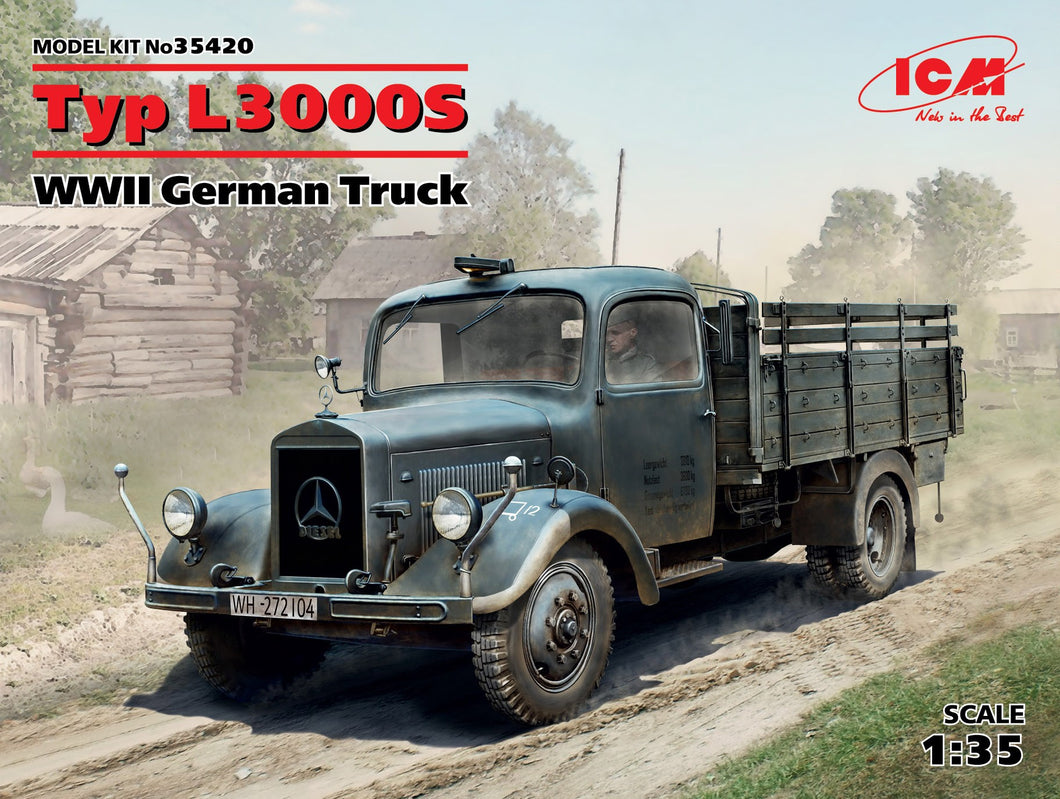 1/35 Typ L3000S, WWII German Truck - Hobby Sense