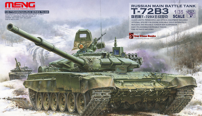 1/35 Russian Main Battle Tank T-72B3 - Hobby Sense