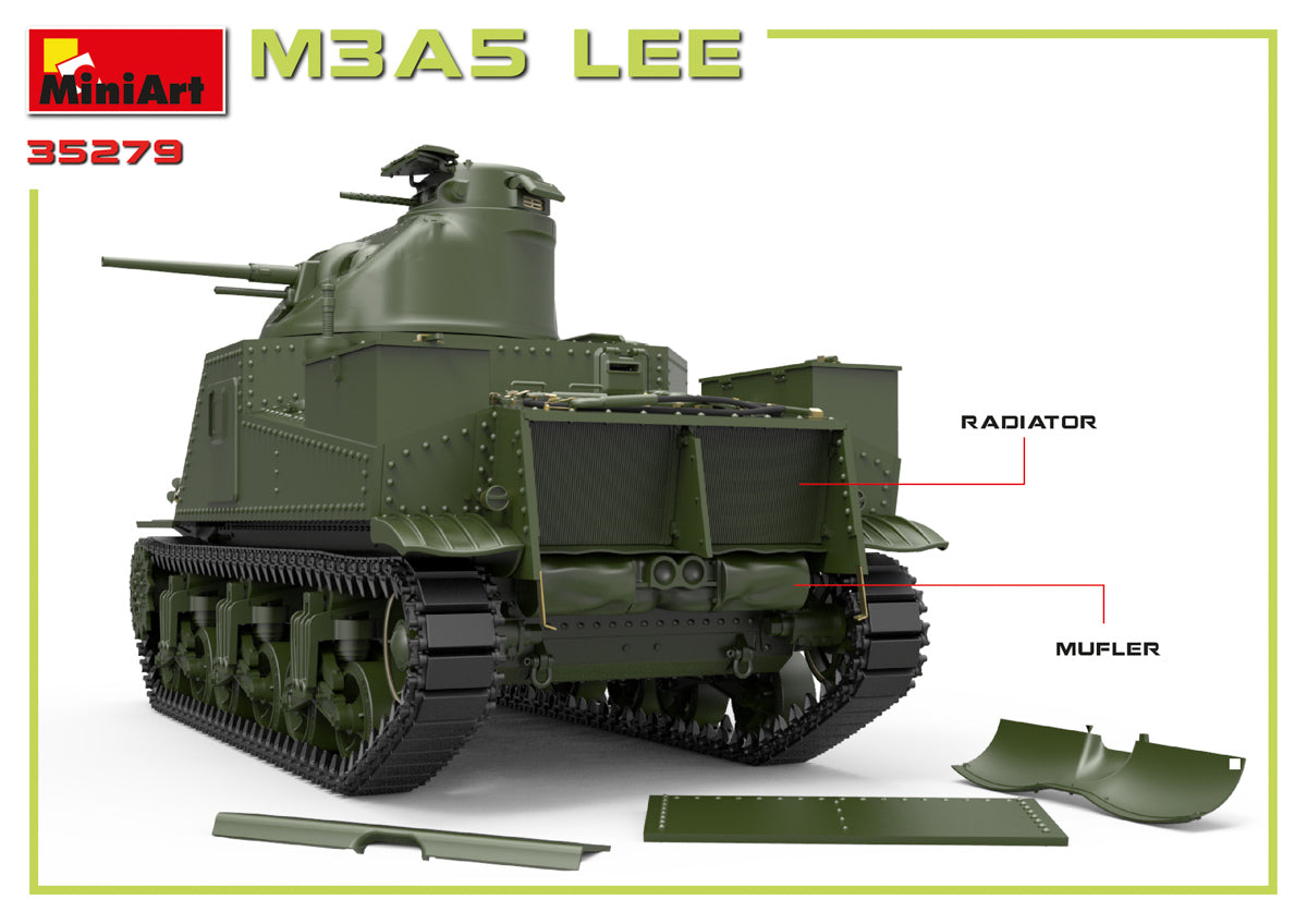 1/35 M3A5 Lee - Hobby Sense