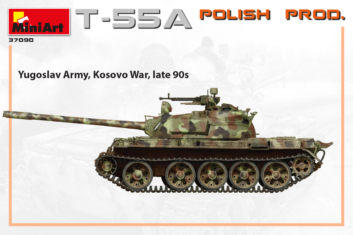 1/35 T55A Polish Production - Hobby Sense
