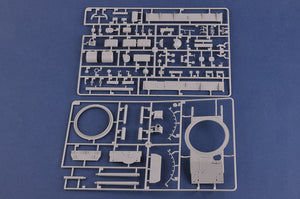 1/35 Ukraine KrAZ-6446 Tractor with MAZ/ChMZAP-5247G Semitrailer and Russian 7-62 Mod. 1960 Tank - Hobby Sense