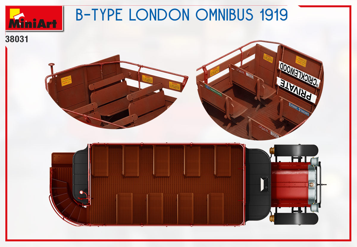 1/35 B-Type London Omnibus 1919 - Hobby Sense