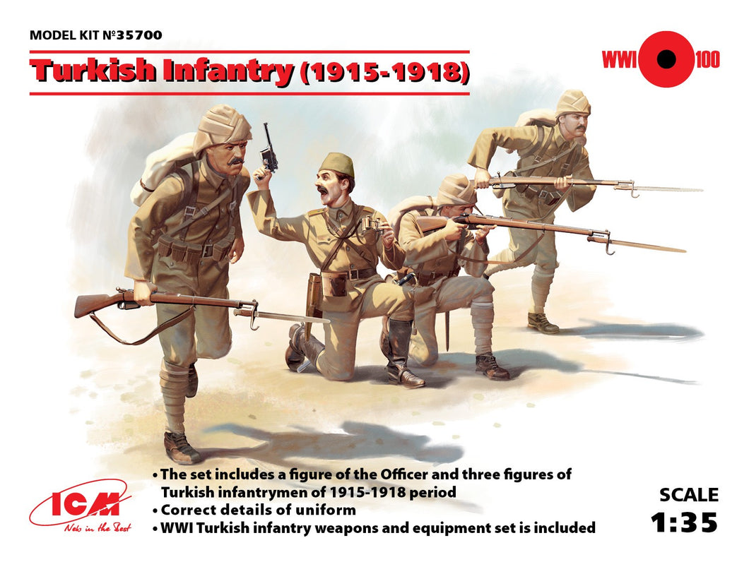 Turkish Infantry (1915-1918) - Hobby Sense