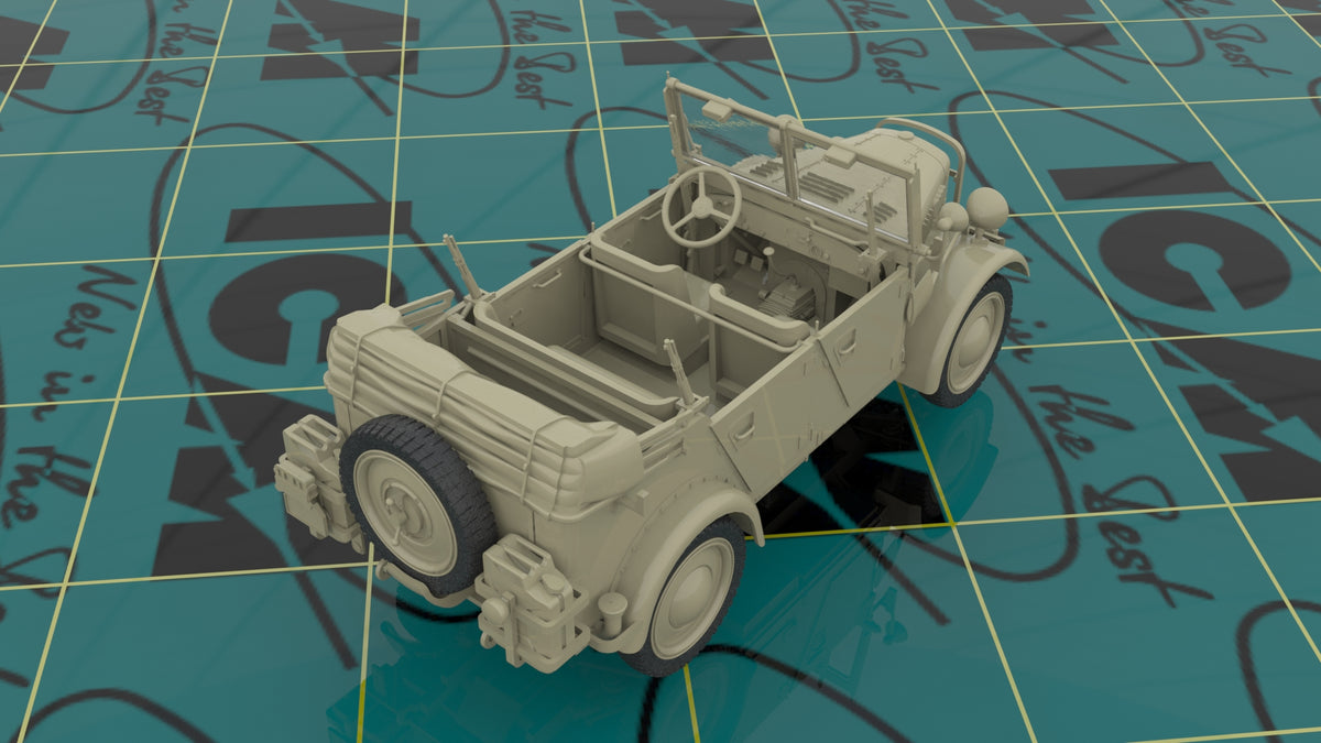 1/35 le.gl.Einheits-Pkw Kfz.1, WWII German light personnel car - Hobby Sense