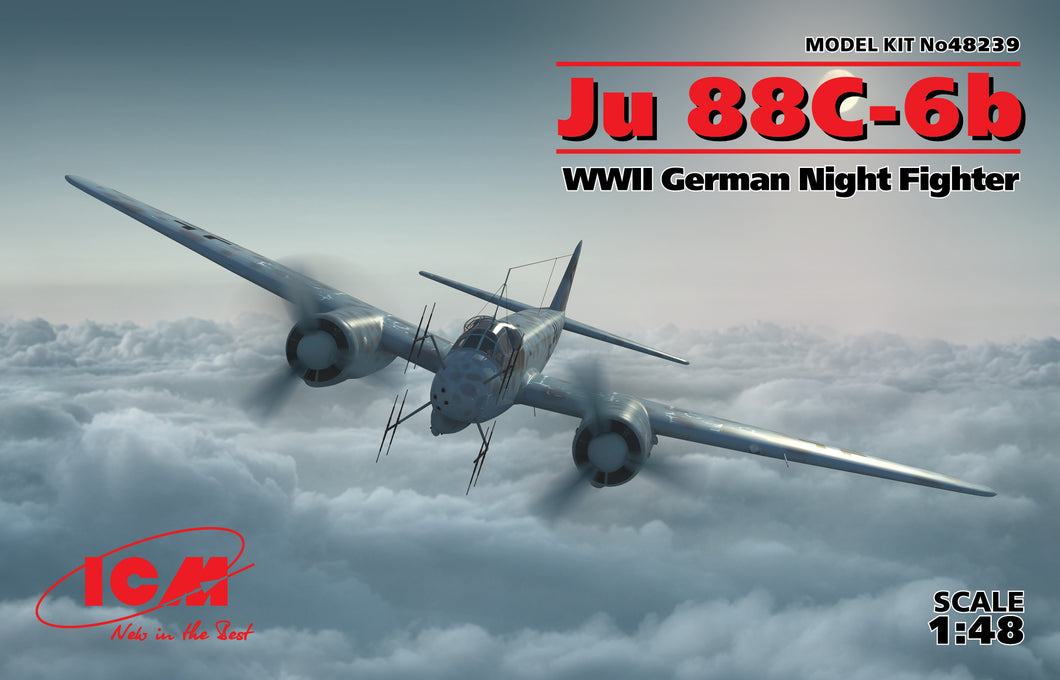 1/48 Ju 88С-6b, WWII German Night Fighter - Hobby Sense