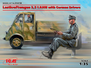 1/35 Lastkraftwagen 3,5 t AHN with German Drivers - Hobby Sense