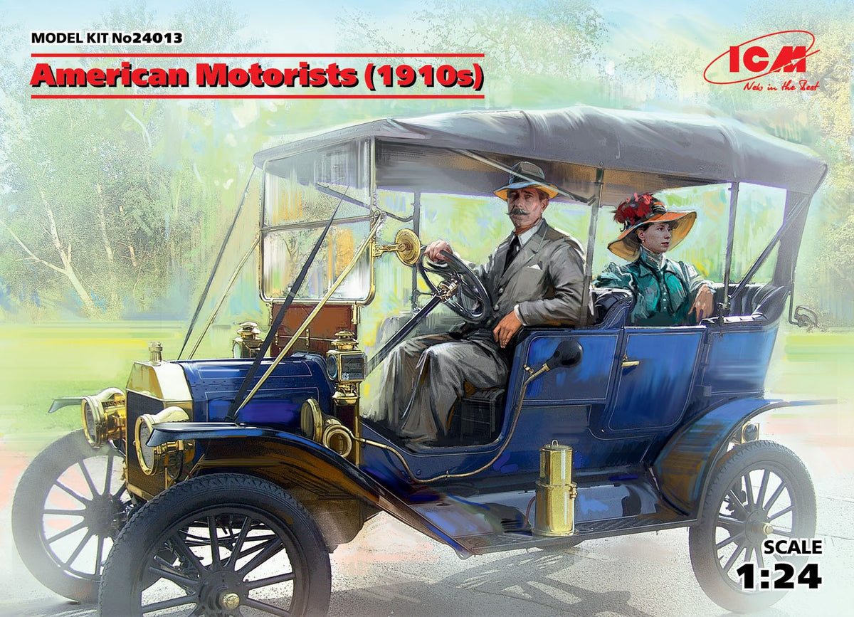 1/24 American Motorists (1910s) - Hobby Sense