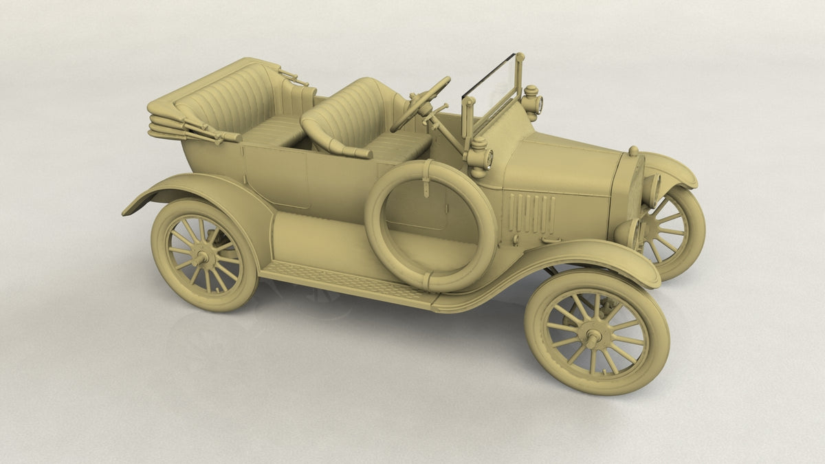 1/35 Model T 1917 Touring WWI Australian Army Staff Car - Hobby Sense
