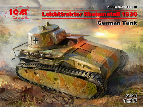 1/35 Leichttraktor Rheinmetall 1930, German Tank - Hobby Sense
