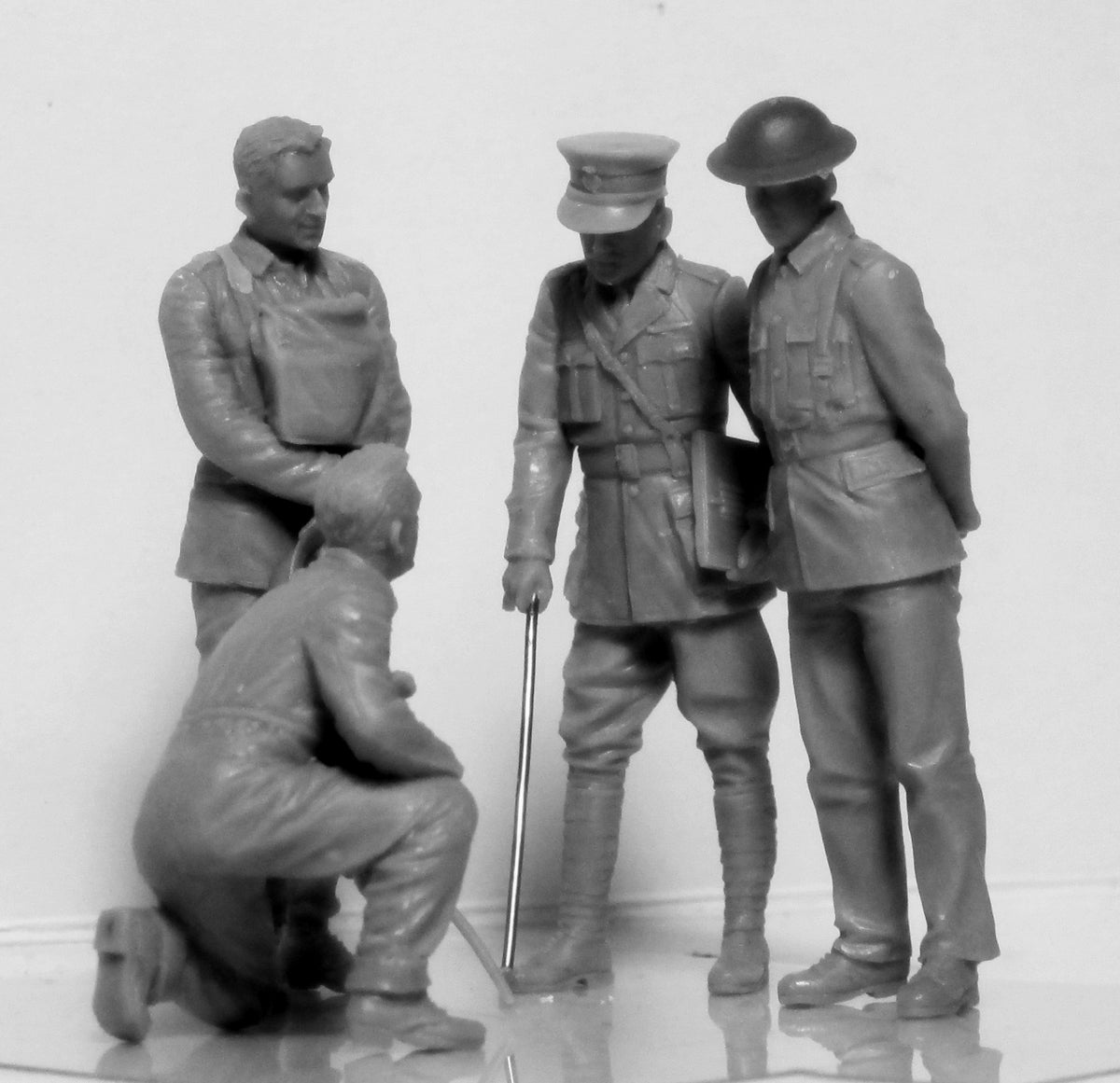 1/35 WWI British Tank Crew - Hobby Sense
