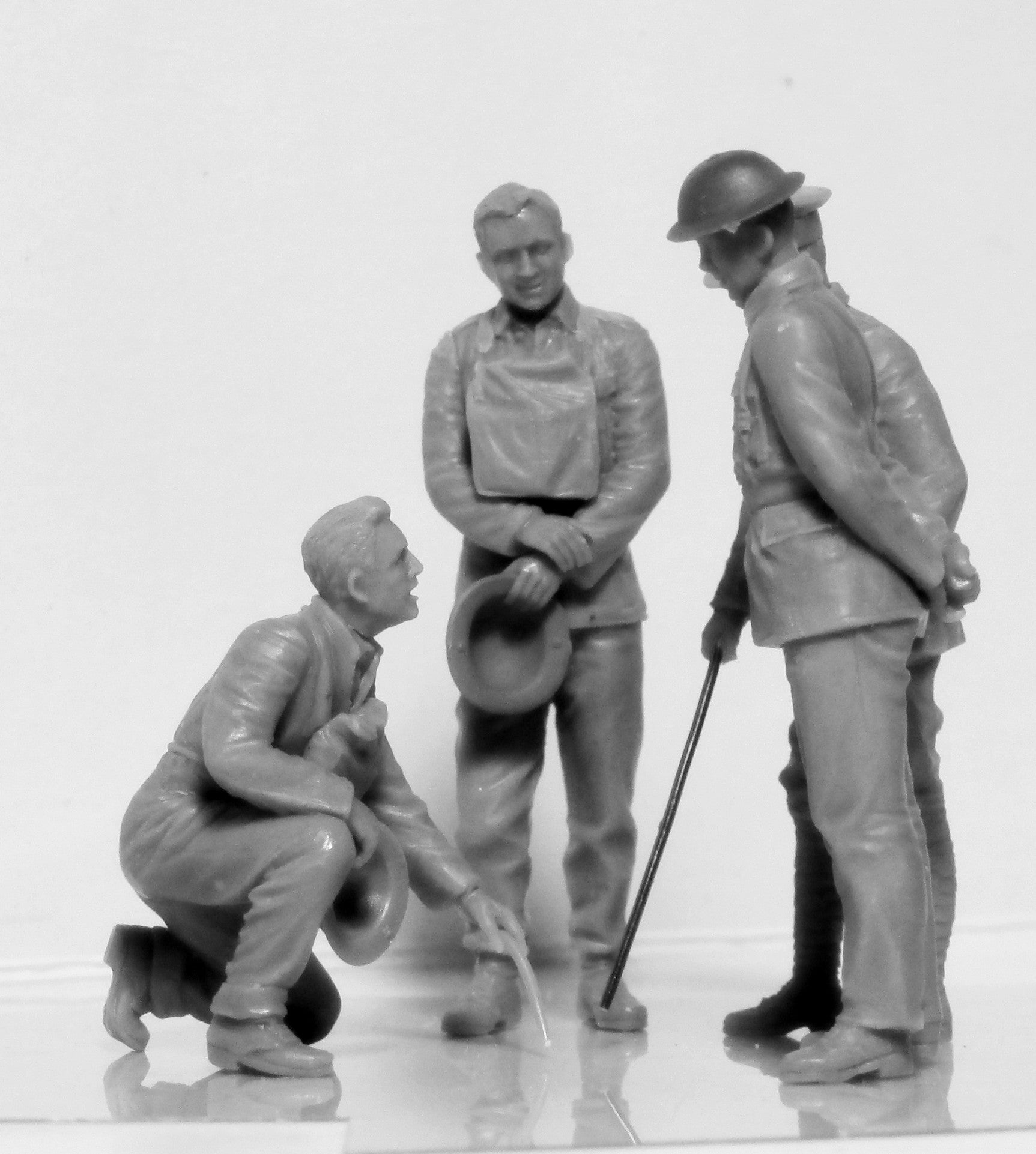 1/35 WWI British Tank Crew - Hobby Sense