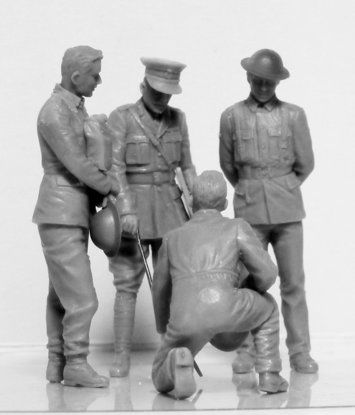 1/35 WWI British Tank Crew - Hobby Sense