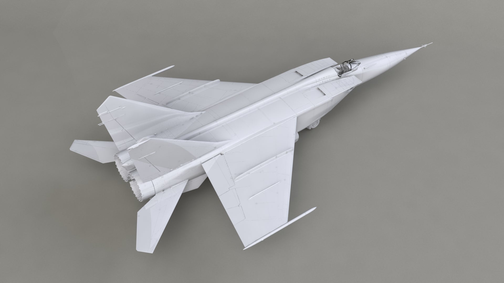1/72 MIG-25 RBF, Soviet Reconnaissance Plane - Hobby Sense