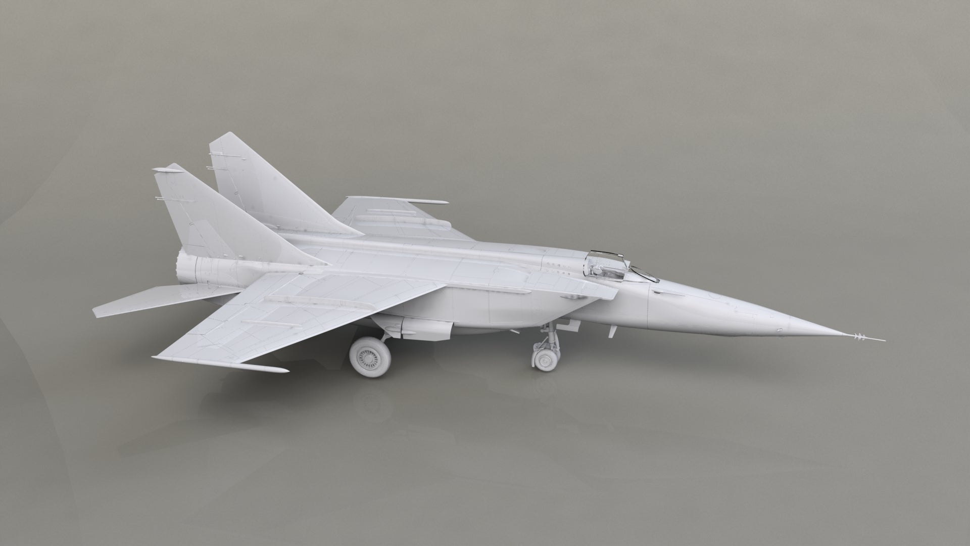 1/72 MIG-25 RBF, Soviet Reconnaissance Plane - Hobby Sense