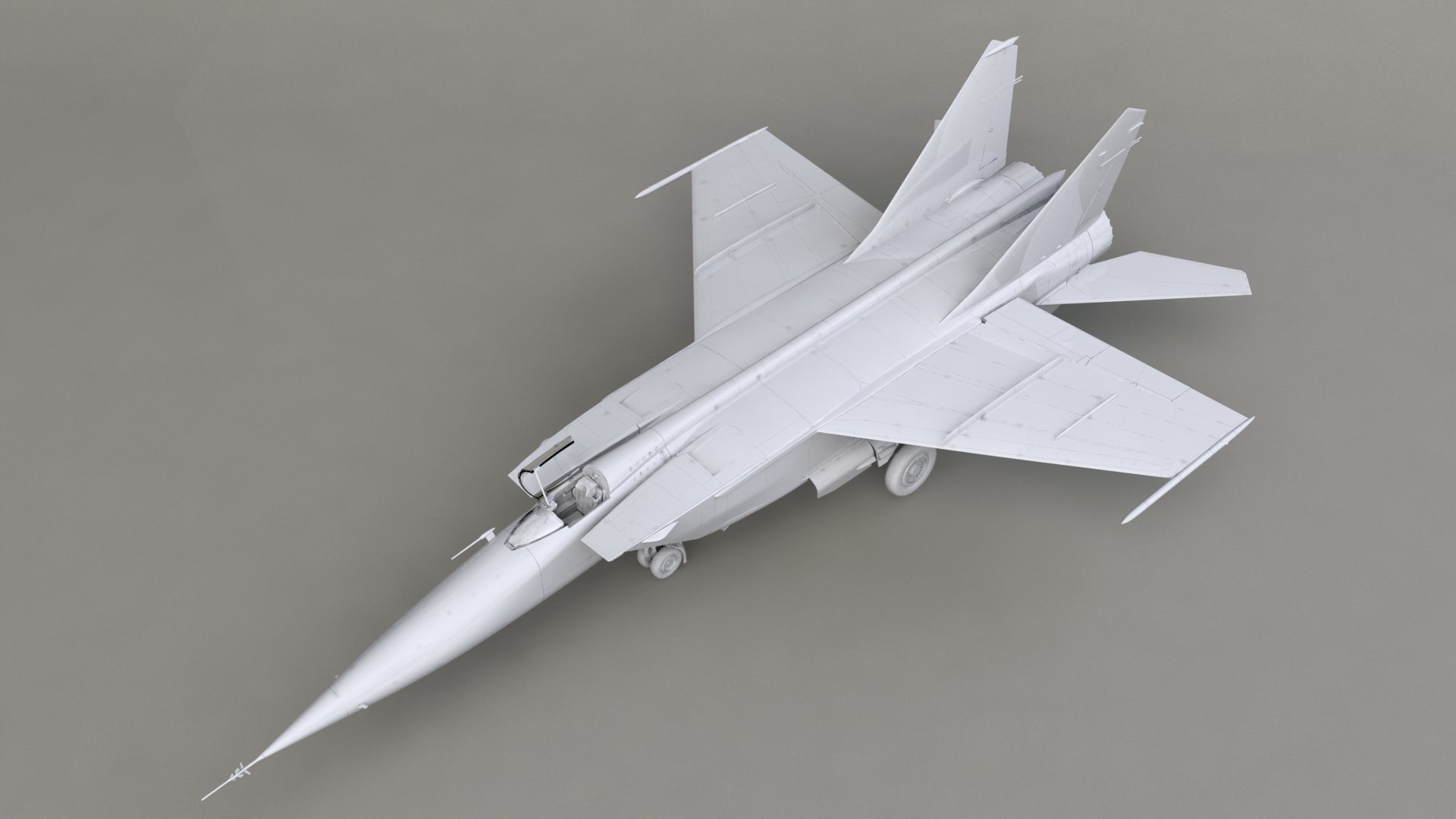 1/72 MIG-25 RBF, Soviet Reconnaissance Plane - Hobby Sense