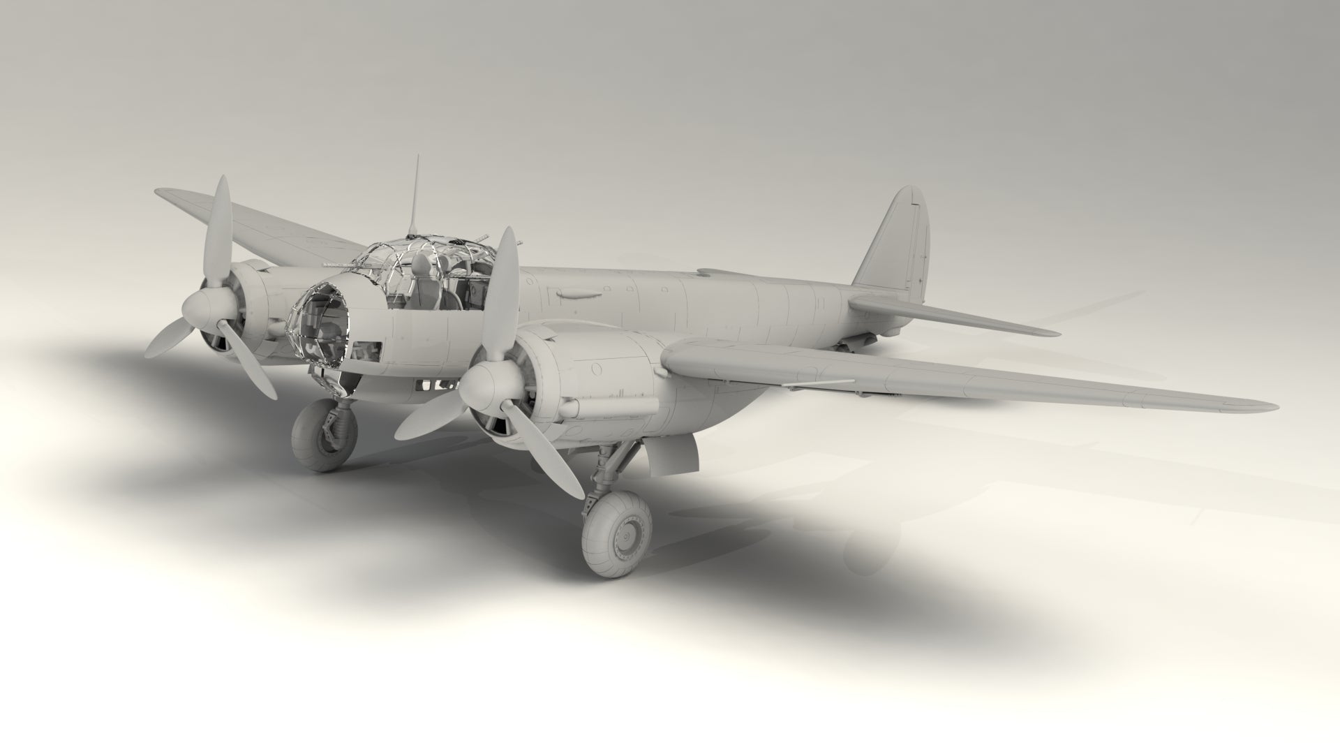 1/48 Ju 88D-1, WWII German Reconnaissance Plane - Hobby Sense