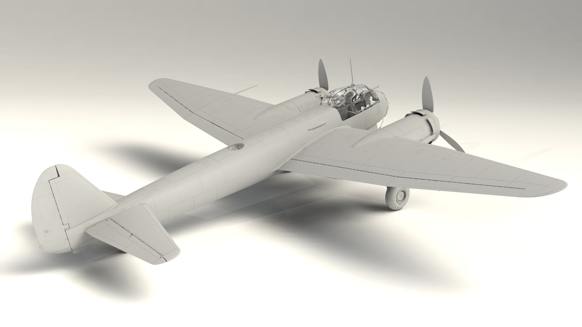 1/48 Ju 88D-1, WWII German Reconnaissance Plane - Hobby Sense
