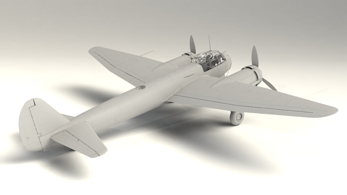 1/48 Ju 88D-1, WWII German Reconnaissance Plane - Hobby Sense