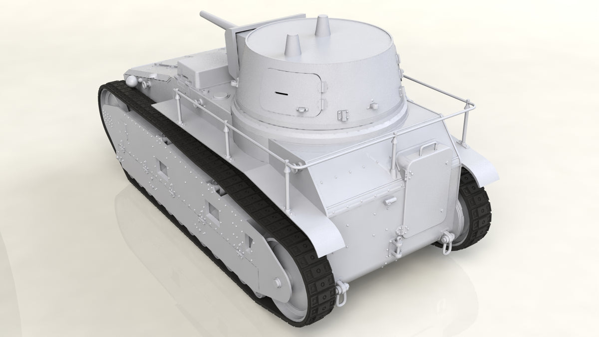 1/35 Leichttraktor Rheinmetall 1930, German Tank - Hobby Sense