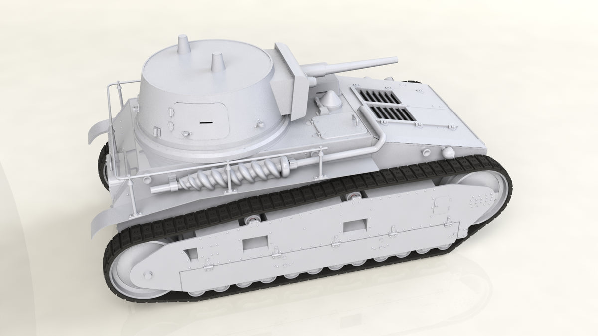 1/35 Leichttraktor Rheinmetall 1930, German Tank - Hobby Sense