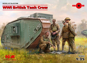 1/35 WWI British Tank Crew - Hobby Sense
