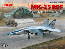 1/72 MIG-25 RBF, Soviet Reconnaissance Plane - Hobby Sense