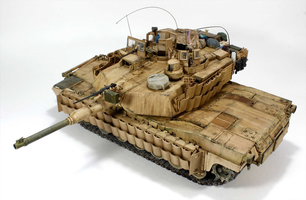 1/35 M1A2 SEP Abrams Tusk I/Tusk II/M1A1 Tusk 3 in 1 - Hobby Sense
