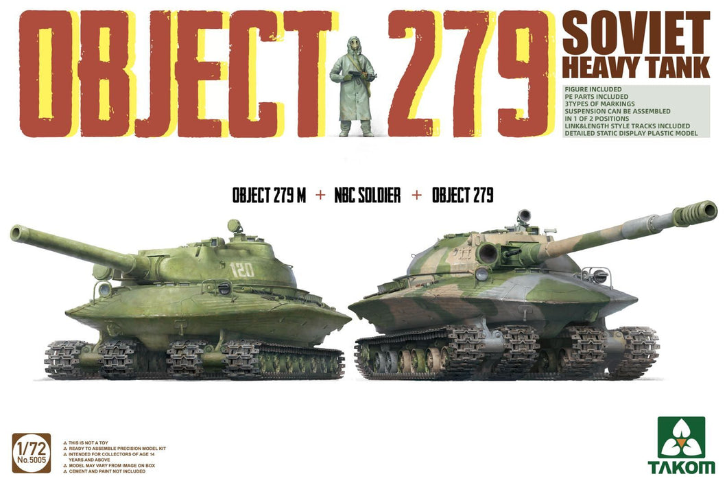 1/72 Object 279 Soviet Heavy Tank - Hobby Sense