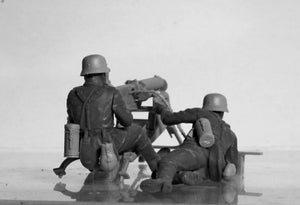 1/35 WWII German MG08 MG Team - Hobby Sense