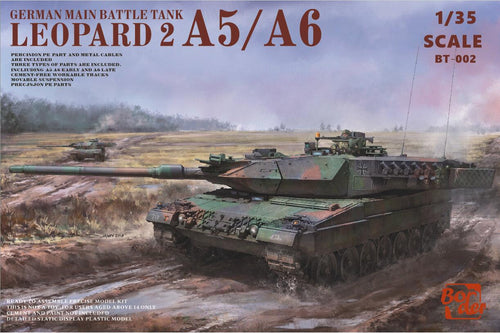 1/35 German Main Battle Tank Leopard 2 A5/A6 - Hobby Sense