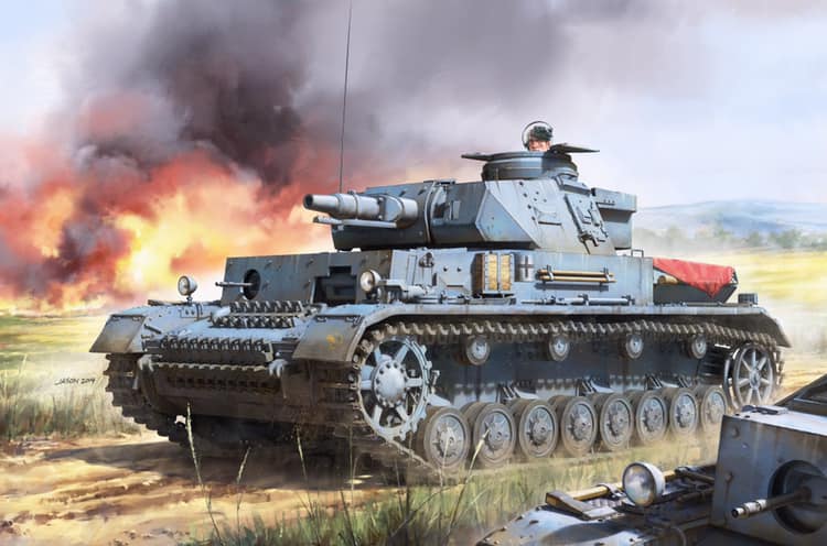 1/35 Panzer IV F2 Vorpanzer & Schurzen - Hobby Sense