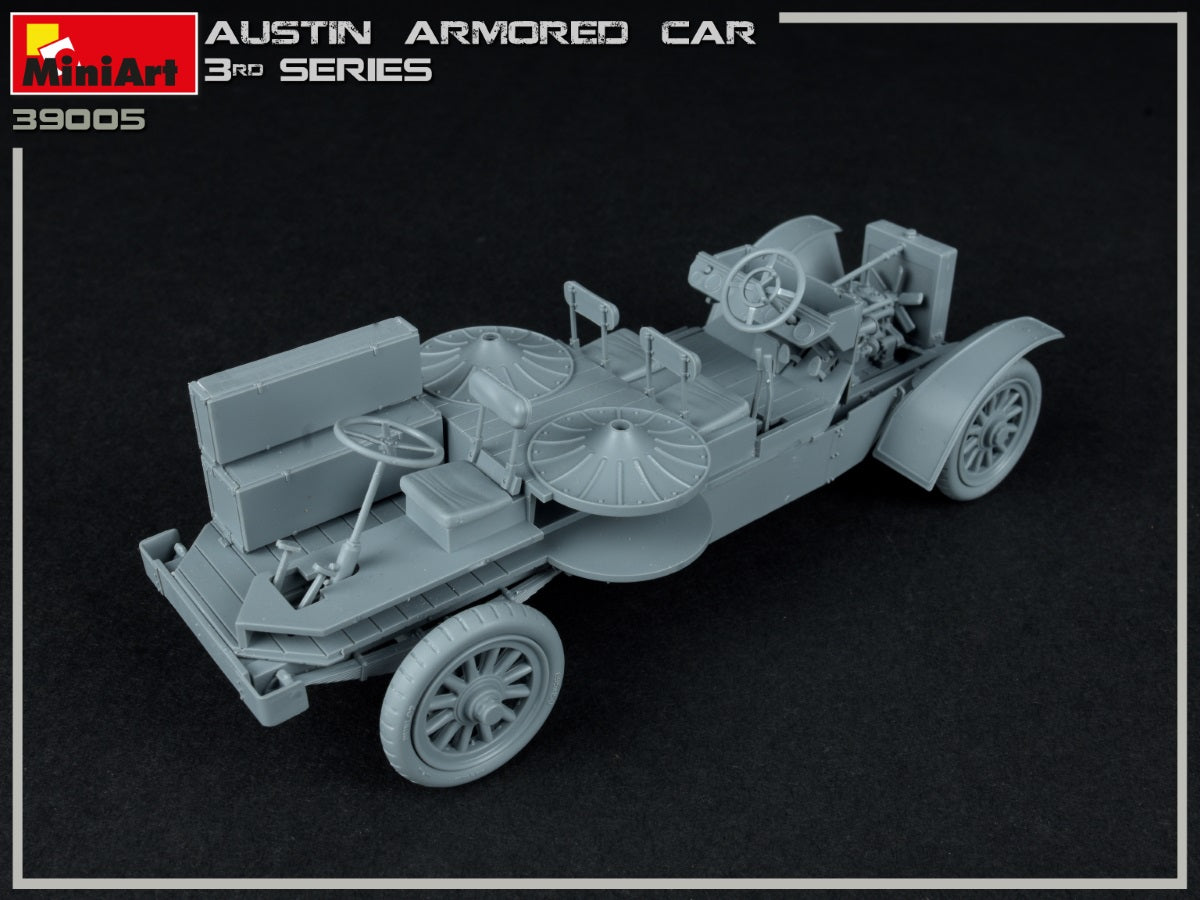 1/35 Austin Armored Car 3rd Series: Ukrainian, Polish, Georgian, Romanian Service Interior Kit - Hobby Sense