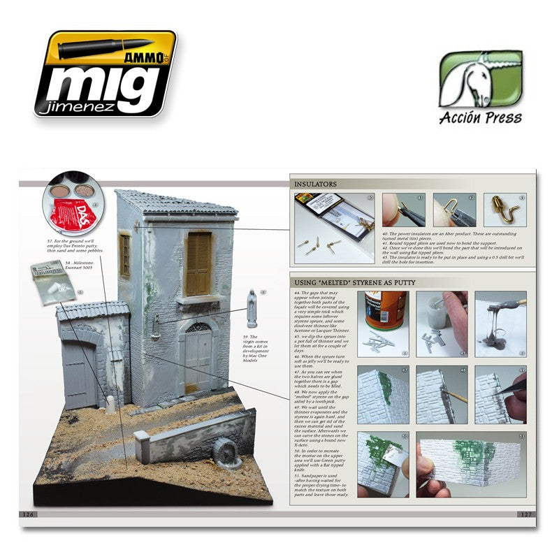 Ammo Mig Landscapes of War Dioramas Vol. 3 Rural Enviroments - The Greatest Guide - Hobby Sense