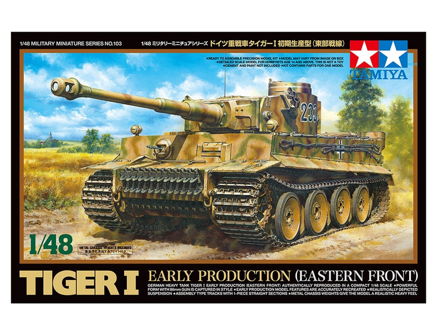 1/48 German Heavy Tank Tiger Early Prod. Eastern Front - Hobby Sense