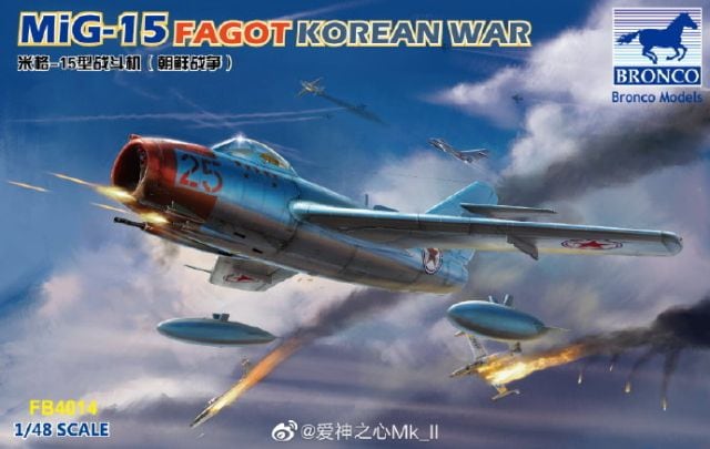 1/48 Mig 15 Fagot Korean War - Hobby Sense