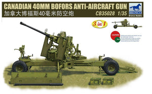 1/35 Canadian 40MM Bofors Anti-Aircraft Gun - Hobby Sense
