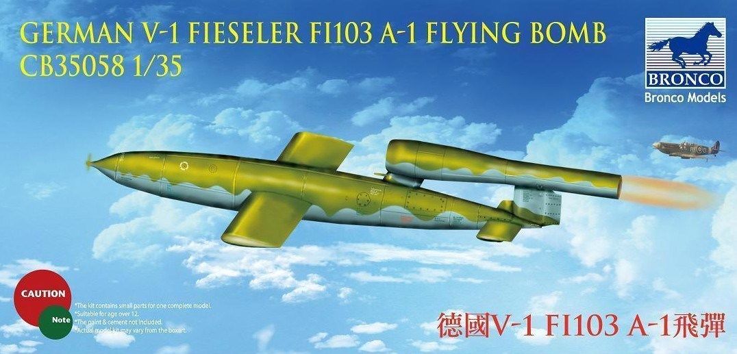 1/35 German V-1 Fieseler FI103 A-1 Flying Bomb - Hobby Sense