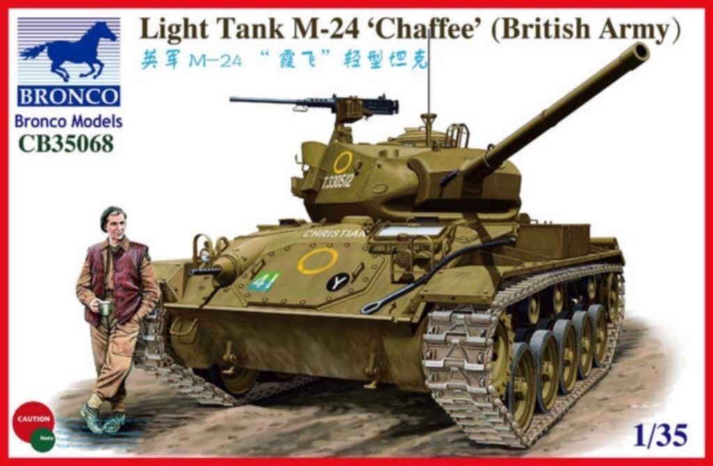 1/35 Light Tank M24 "Chaffee" British Army - Hobby Sense