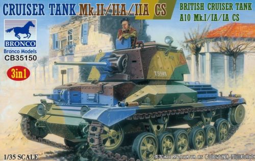 1/35 British Cruiser Tank Mk.II/IIA/IIA CS - Hobby Sense