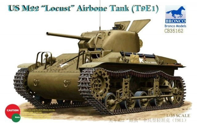 1/35 US M22 Locust Airborne Tank (T9E1) - Hobby Sense