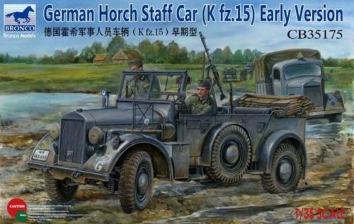 1/35 Mittlerer Einheits Personen Kraftwagen Kfz.12 (Early Version) - Hobby Sense