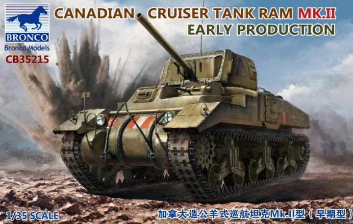 1/35 Canadian Cruiser Tank Ram Mk.II Early Prod - Hobby Sense