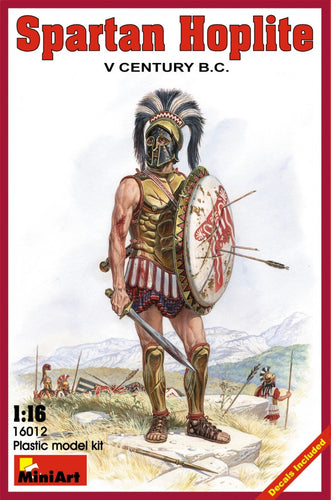 1/16 Spartan Hoplite V Century B.C. - Hobby Sense